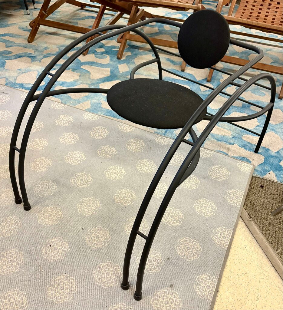 MCM Les Amisca Style Black Spider Chair
