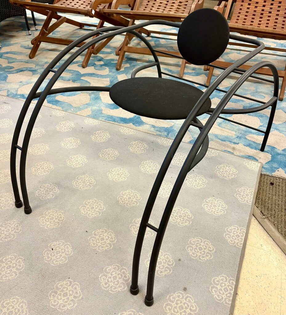 MCM Les Amisca Style Black Spider Chair