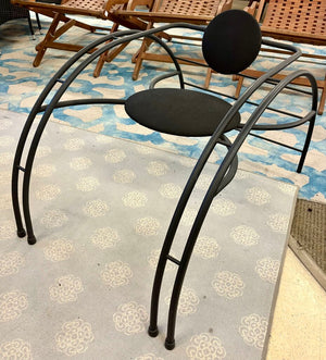 MCM Les Amisca Style Black Spider Chair