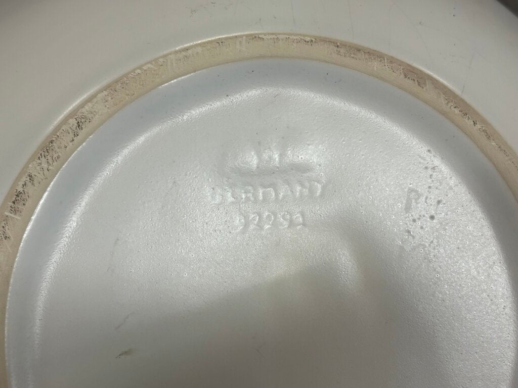 ASA Germany White Ceramic Spherical Vase 92291