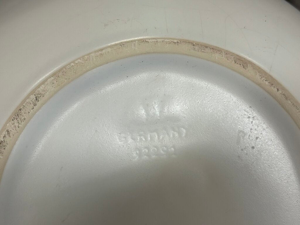 ASA Germany White Ceramic Spherical Vase 92291