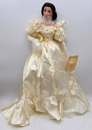 Franklin Heirloom Dolls Scarlett O'Hara's Wedding Dress 22" Mint in Box