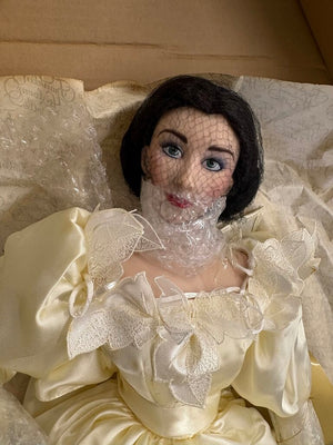 Franklin Heirloom Dolls Scarlett O'Hara's Wedding Dress 22" Mint in Box