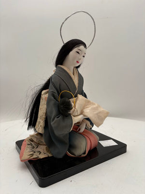 Japanese GoFun Doll Madonna & Child Figural on Stand