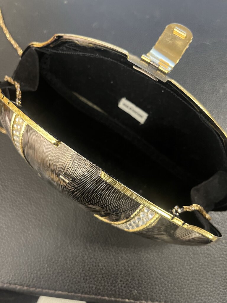 Vintage Sasha Jeweled Hard Case Evening Purse