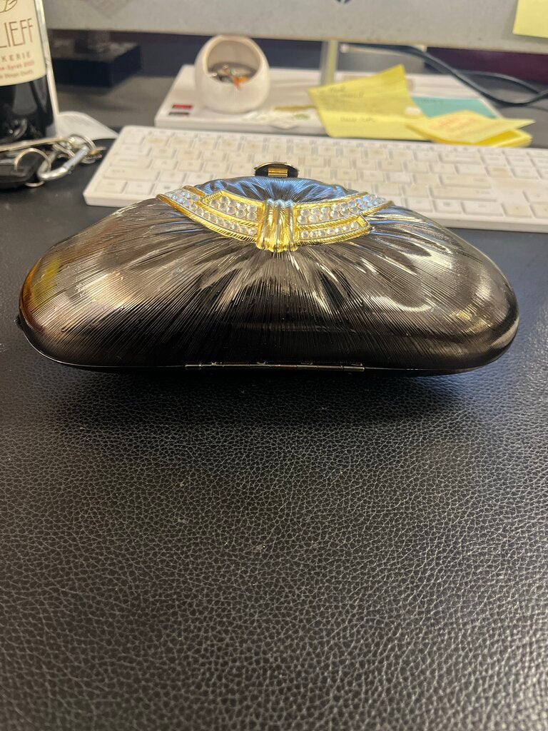 Vintage Sasha Jeweled Hard Case Evening Purse