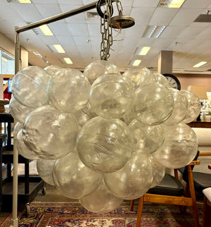 Muriel Resin Cast 5 Lamp Bubble Chandelier
