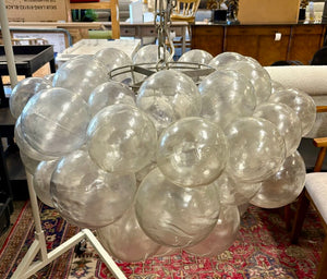 Muriel Resin Cast 5 Lamp Bubble Chandelier