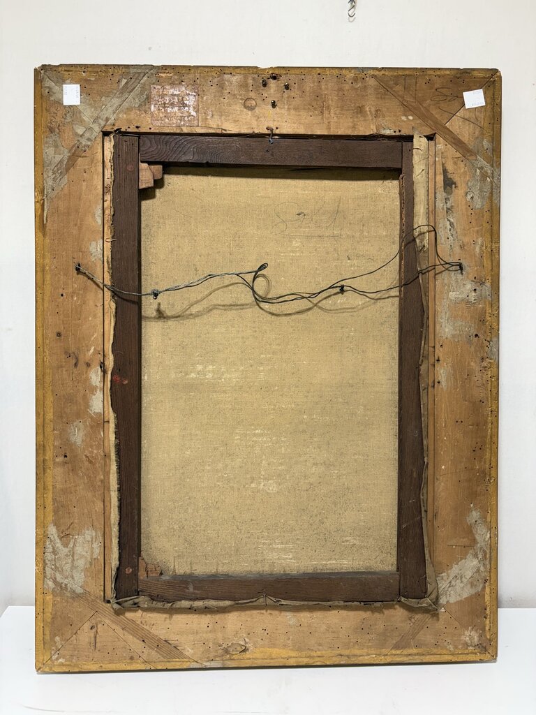 Raphael "The Transfiguration" 1910 Oil Reproduction Giltwood Frame