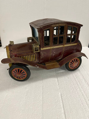 Vintage Rosko Japan Tin Grand-Pa Car