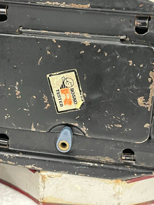 Vintage Rosko Japan Tin Grand-Pa Car