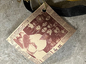 Otto Bassano Hand Painted Venetian Mask Gold