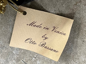 Otto Bassano Hand Painted Venetian Mask Gold