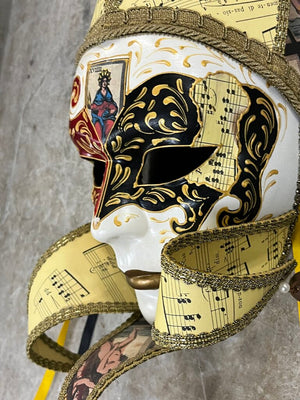 Hand Painted Venetian Mask Jester