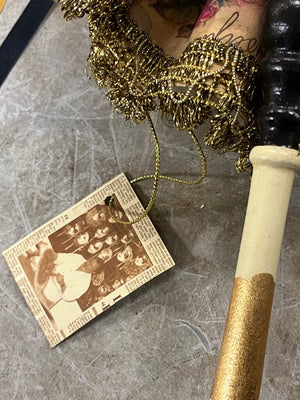 Otto Bassano Hand Painted Venetian Mask The Bride