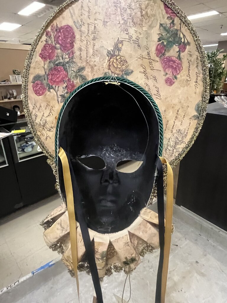 Otto Bassano Hand Painted Venetian Mask The Bride