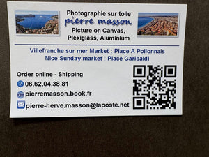 Pierre Masson Triptych Villefranche Sur Mer Series France Hi Rez Photos on Canvas New Unhung Frame