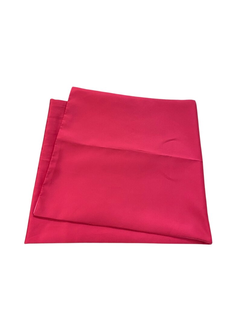 Fuscia Silk Satin Shawl/ Wrap 18"x75.5"