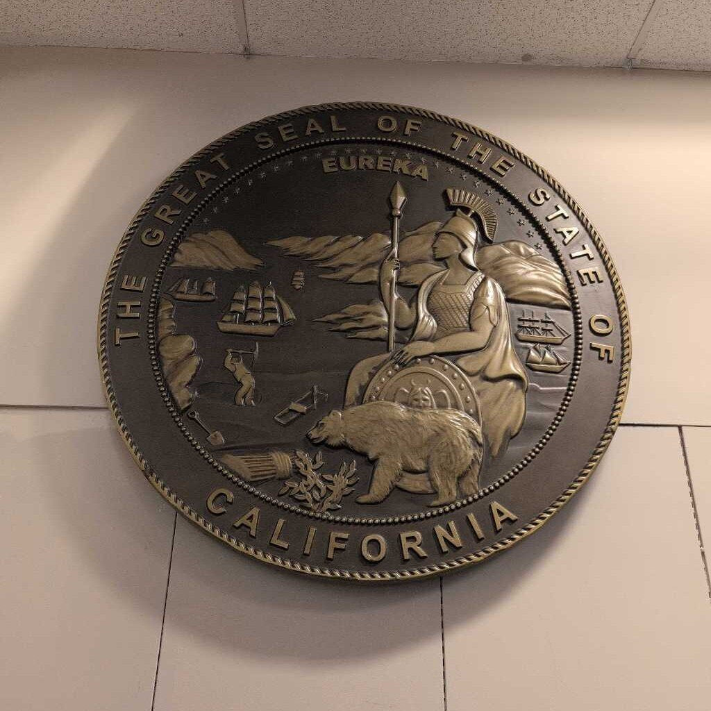 Sate of California Seal Wall Hanging