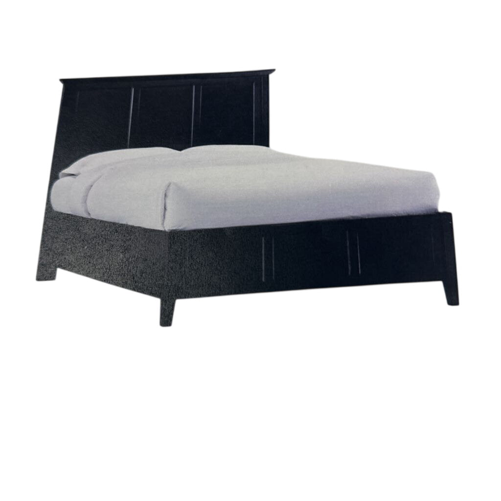 Modus Paragon Panel Bed (Black King ) Orig. $1999 (please measure)