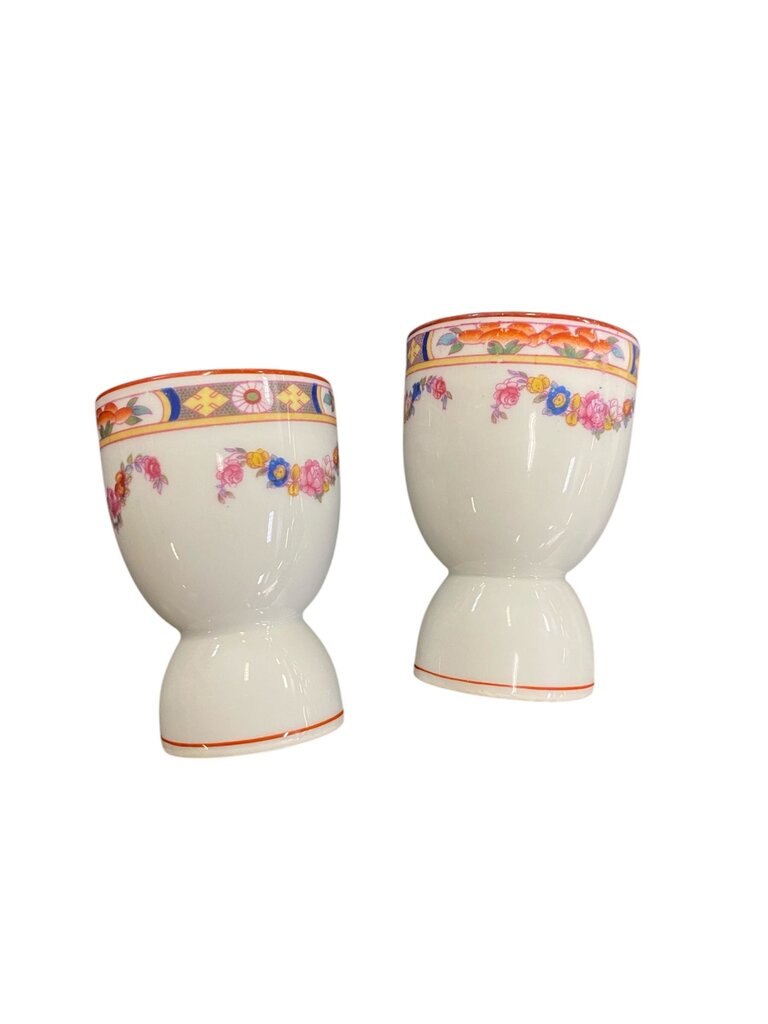 Minton Rose H&C Heinrich Porcelain Egg Cup (Pair)
