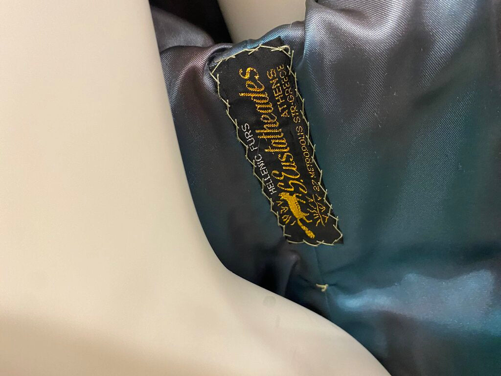 Vintage Hellenic Furs Tourmaline Mink Coat