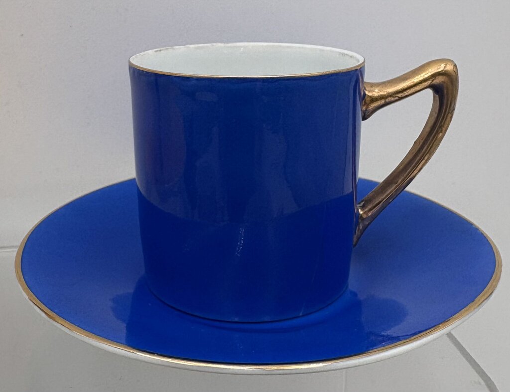 Czechoslovakia Multicolor Demitasse Cup & Saucer Set (12Pcs)