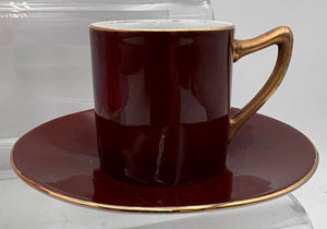 Czechoslovakia Multicolor Demitasse Cup & Saucer Set (12Pcs)