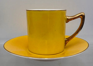 Czechoslovakia Multicolor Demitasse Cup & Saucer Set (12Pcs)