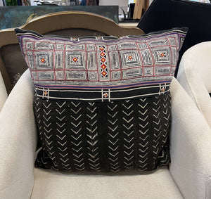 Kente Cloth Pillow Euro Size