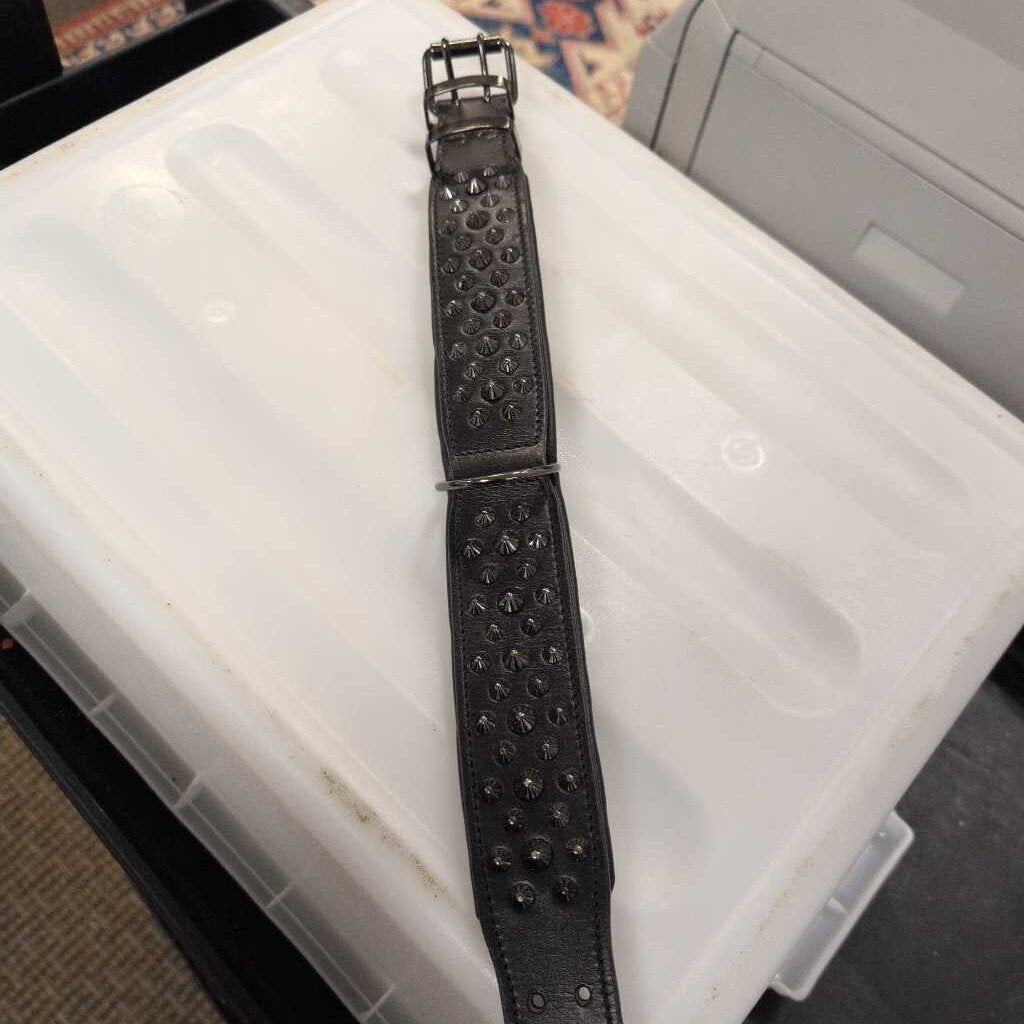 Rouge Royalty Leather "RuffNeck" wide fit dog collar