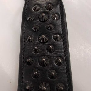 Rouge Royalty Leather "RuffNeck" wide fit dog collar