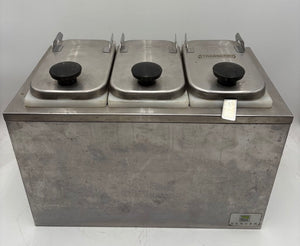 Server Products 3 Sleeve Stainless Condiment Topping Bar 5 Pcs