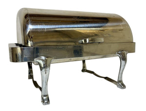 Polished Stainless Roll Top Chafing Dish