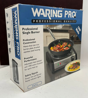 Waring Pro SB30 Commercial Cast-Iron Single Burner