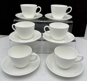 Wedgewood Solar V1002 Cup & Saucer Set of 6 (12Pcs)
