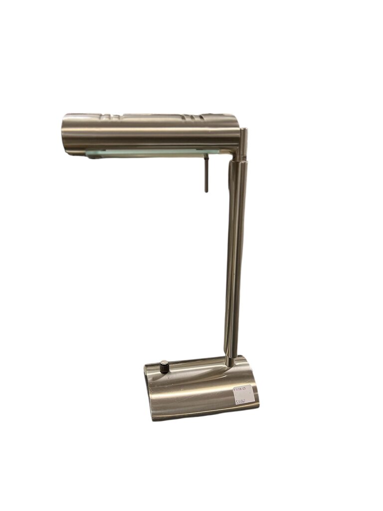 Brushed Nickel Modern Desk Lamp