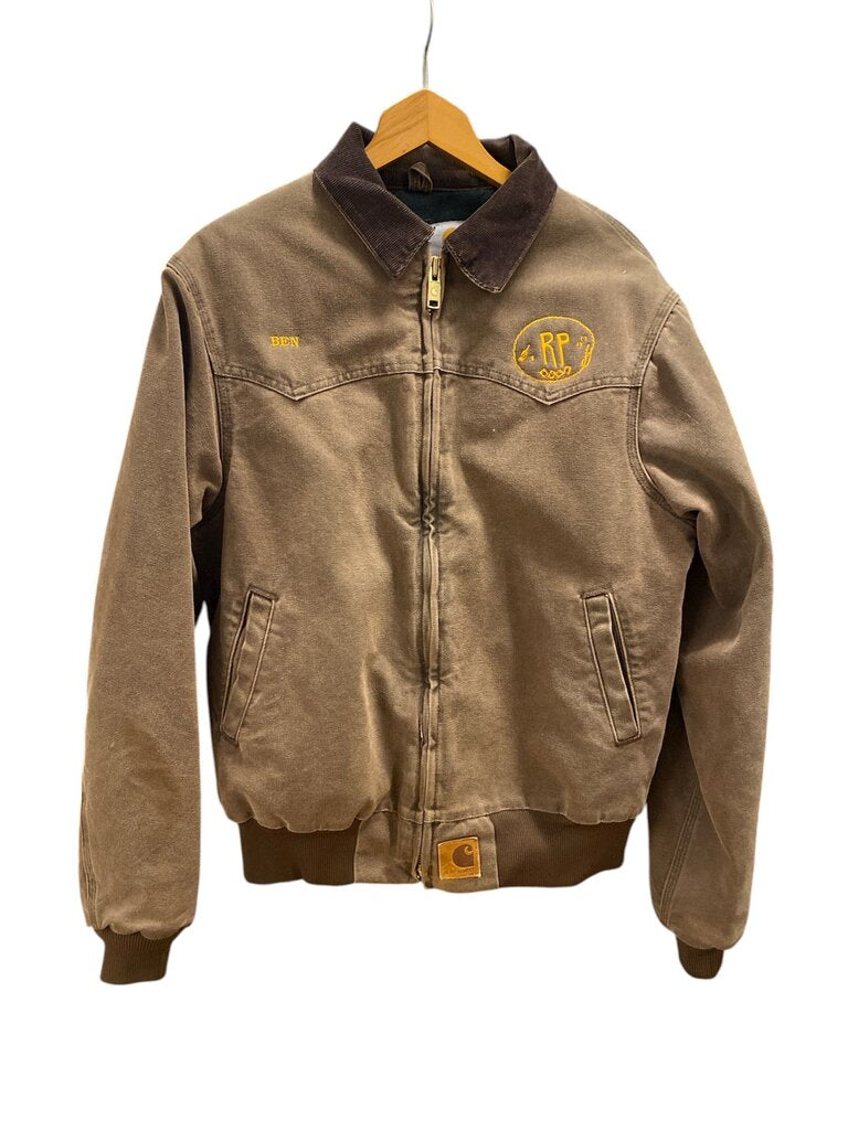 Vintage Carhartt Santa Fe Brown Bomber Jacket (Medium)