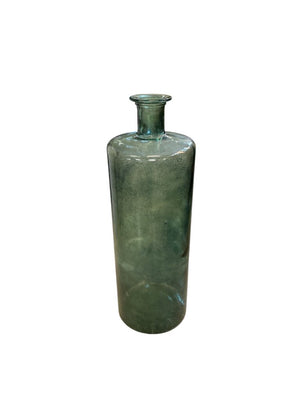 Large Glass Floor Vase 29.5"H