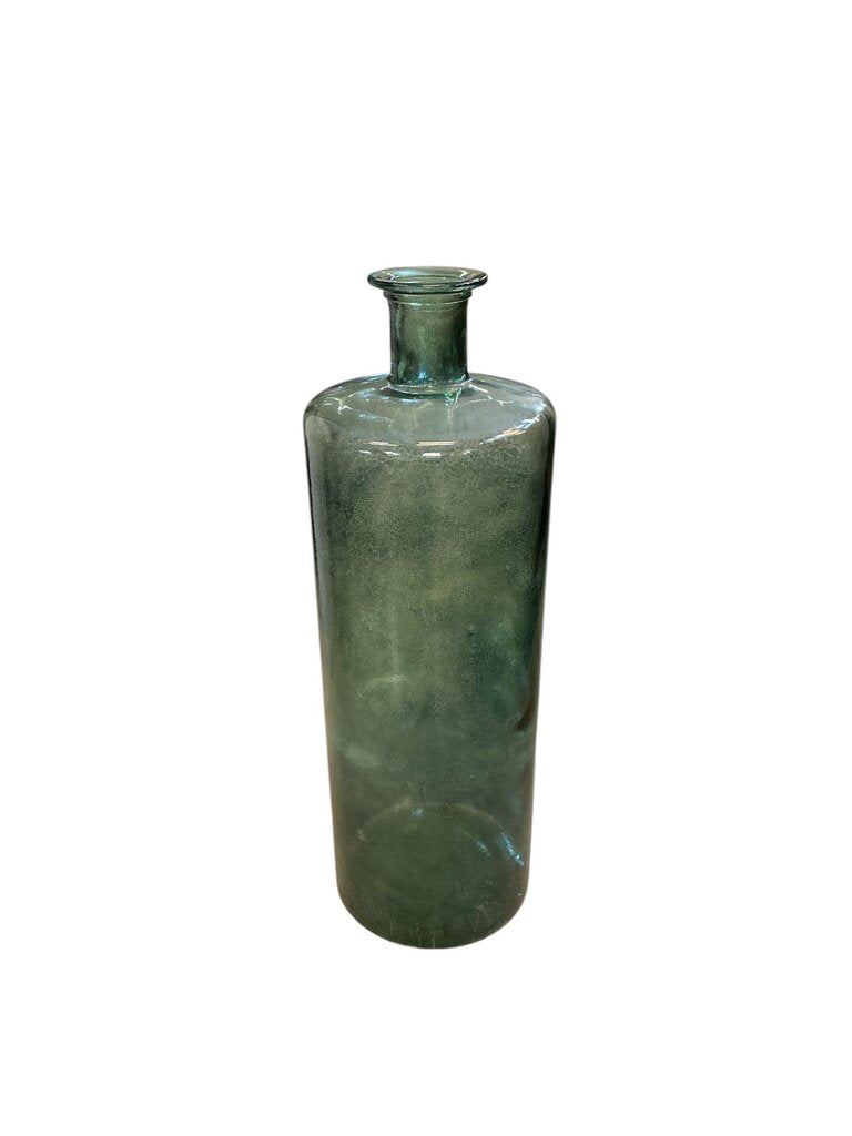 Large Glass Floor Vase 29.5"H