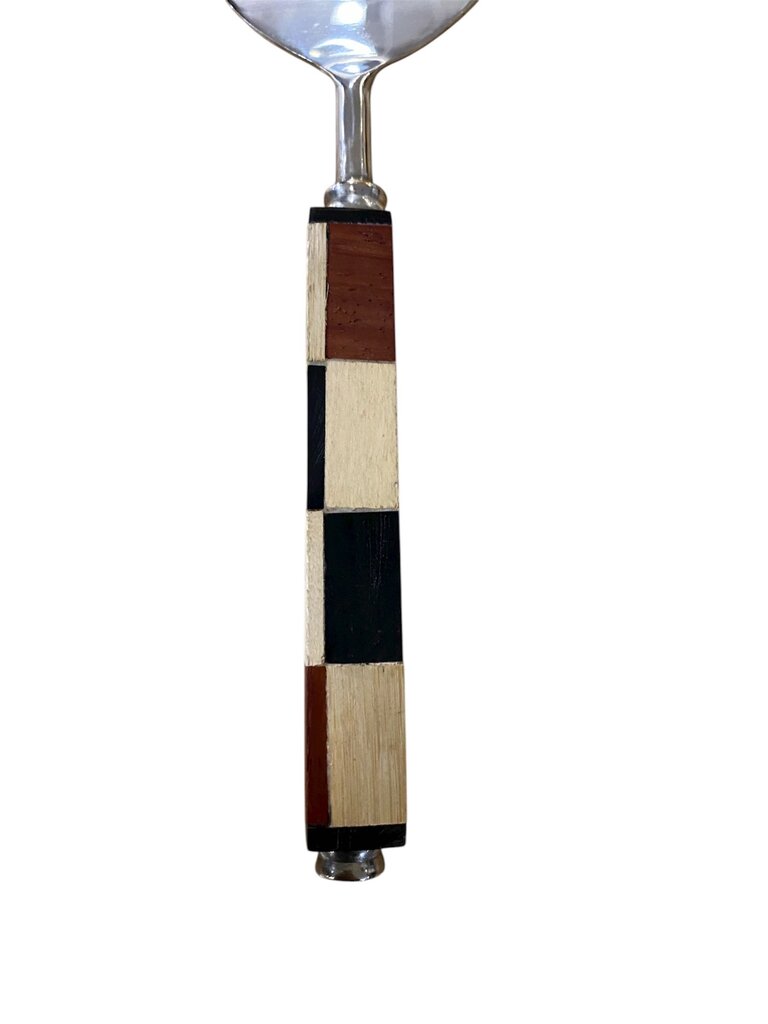 Shastra Wood Checker Pie Server