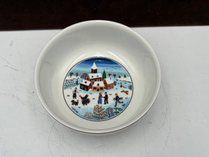 Villeroy & Boch Winter Theme Laplau Design Bowl 5.25"