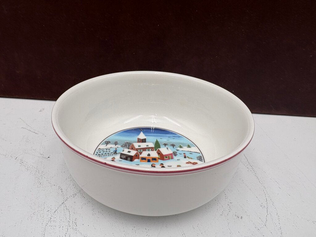 Villeroy & Boch Winter Theme Laplau Design Bowl 5.25"