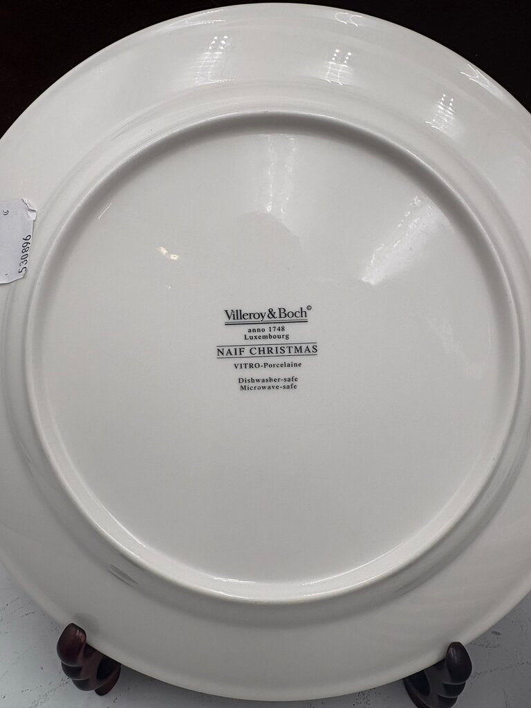 Villeroy & Boch Winter Theme Laplau Design Dinner Plate 10.5"