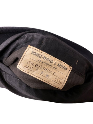 Vintage Naval Boat Cloak - Shuele, Peppler & Kostens Annapolis, MD.