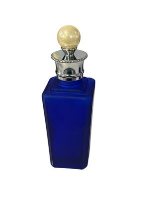 Cobalt Pearl Top Perfume Bottle 3 Inch