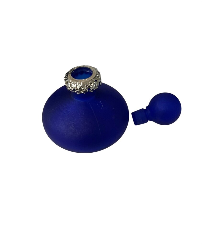 Cobalt Perfume Bottle Round Top