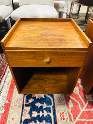 Vintage Scandinavian Bedside Tables (Pair)