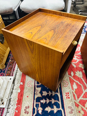 Vintage Scandinavian Bedside Tables (Pair)