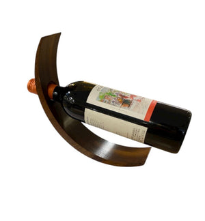 Handmade Balancing Wooden Wine Holder